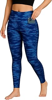 بنطلون ليجن نسائي رياضي بخامات مرنة مريح للرياضة أو الجري أو الجيم – يرفع المؤخرة ويتناسب مع شكل الجسم – تصميم عصري متعدد الألوان للبنات والنساء من ميزة