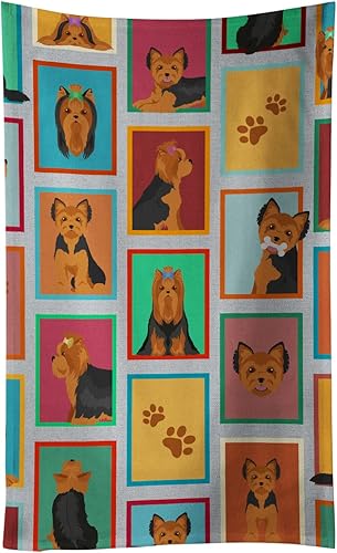 Miniatura 68 de Caroline's Treasures MLM1101KTWL - Lotes de color rojo y blanco Pembroke Corgi toalla de cocina Pembroke Paños de cocina toalla de mano toalla