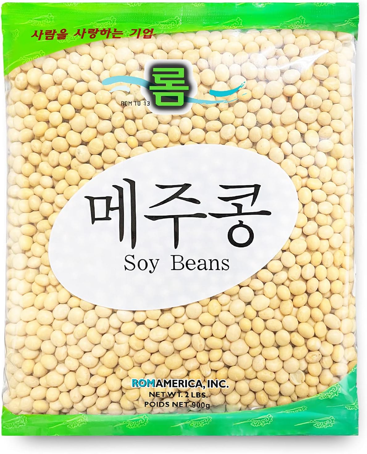 ROM AMERICA NON-GMO Soybeans (2 LBs)