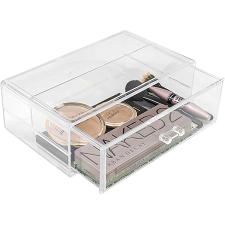 Amazon.com: Sorbus Acrylic Cosmetics Makeup and Jewelry Storage Case X ...