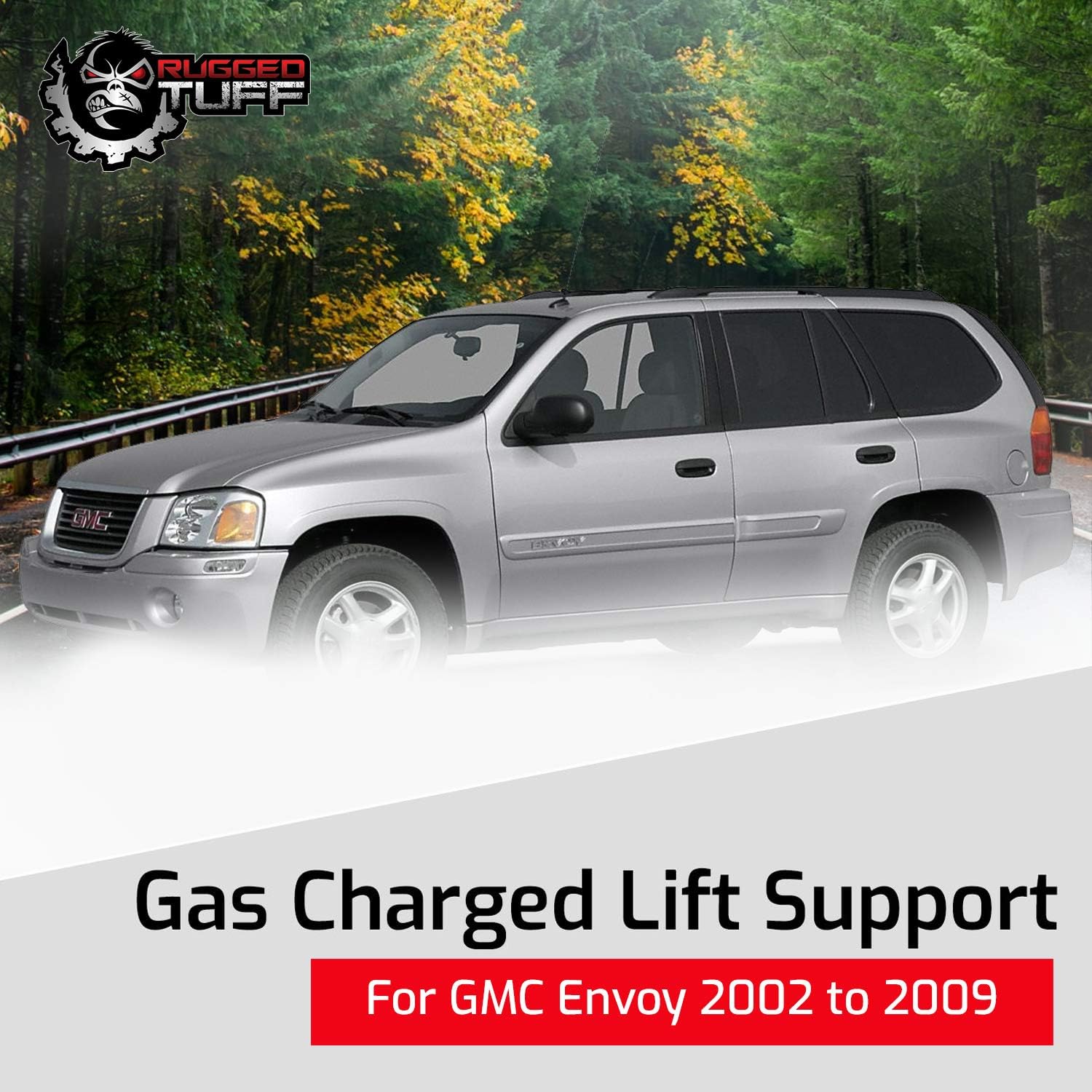 Rear Liftgate Lift Support Shocks Struts for Chevy Trailblazer, GMC Envoy, Buick Rainier, Isuzu Ascender, Oldsmobile Bravada, Saab 9-7X Hatch Trunk Tailgate 4573 SG330046 15079252 (2 Qty)