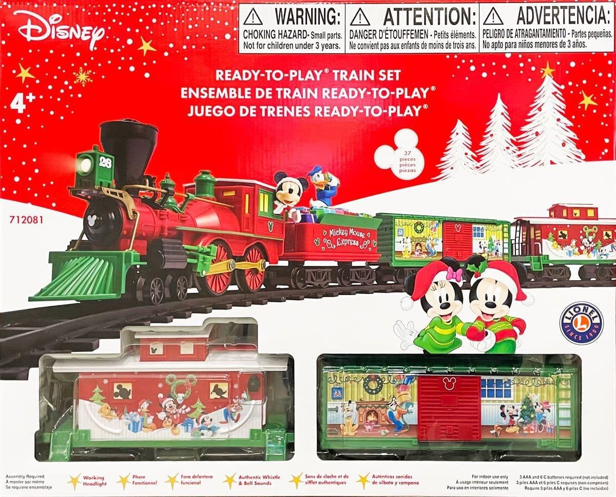 Friends Express Lionel Mickey Mouse Train Set Lionel Disney Mickey