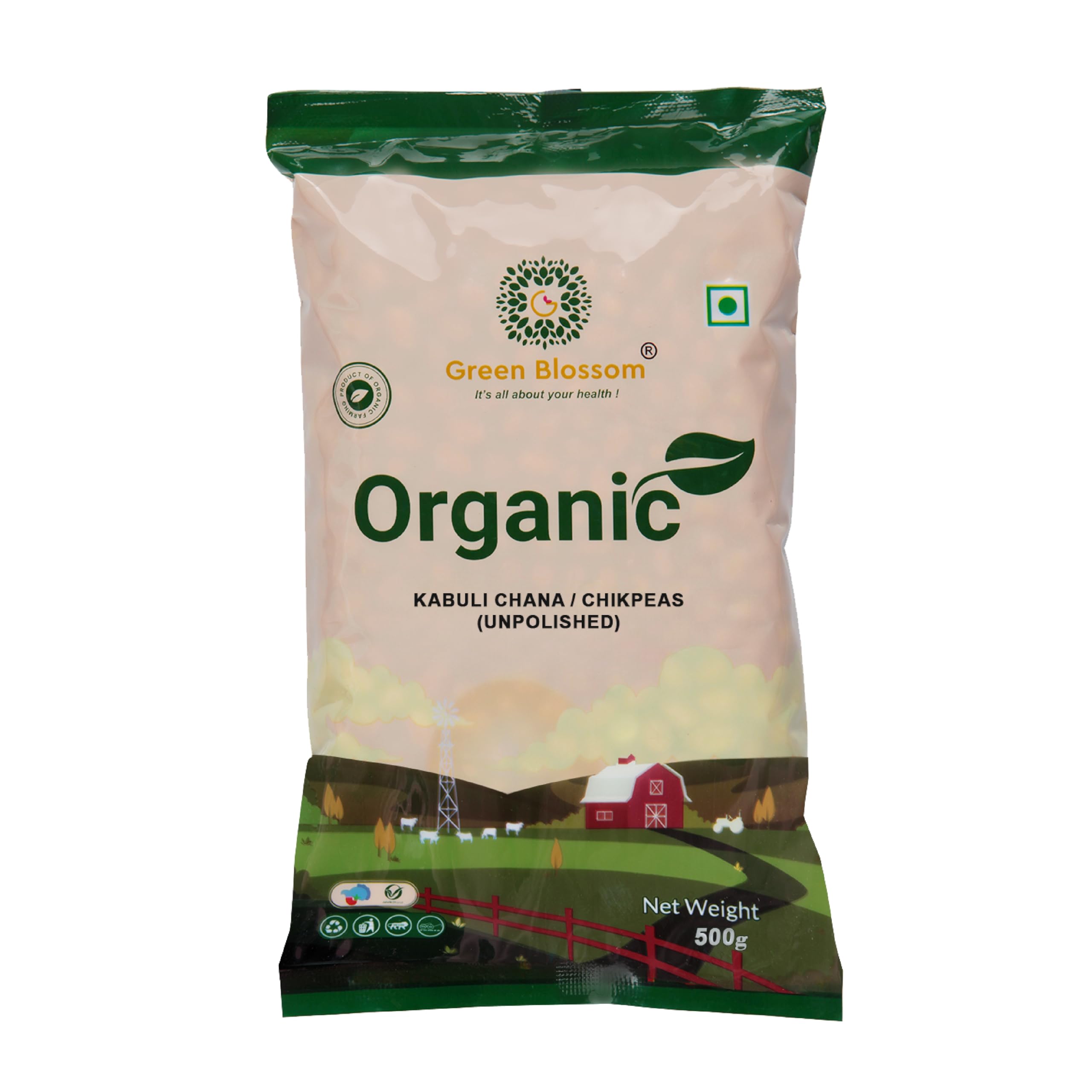Green Blossom Organic Bajra Pearl Millet Whole and Basmati RIC | Combo of 2 | Style 331 1