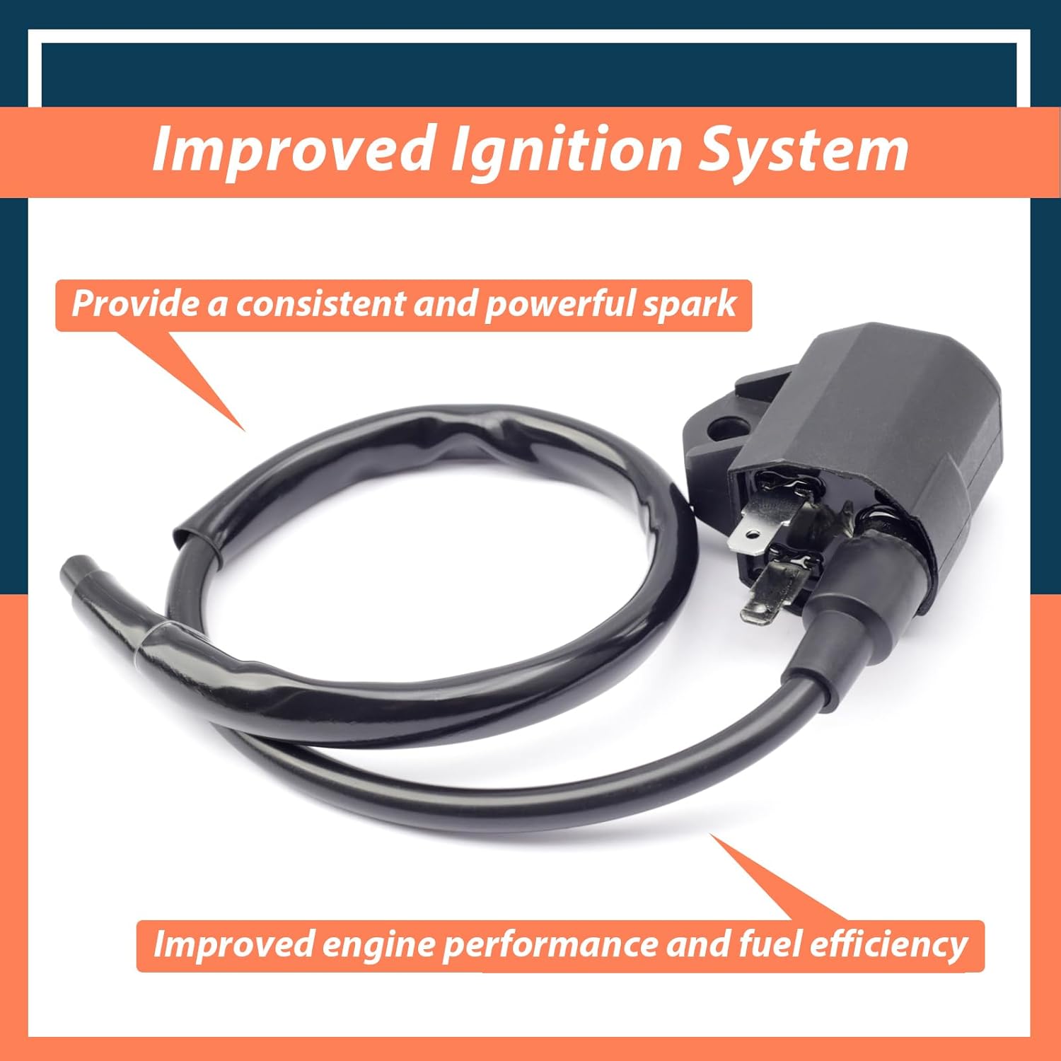 M150467 Electrical Ignition Coil Compatible with John Deer Gator 4X2 4X4 HPX615E