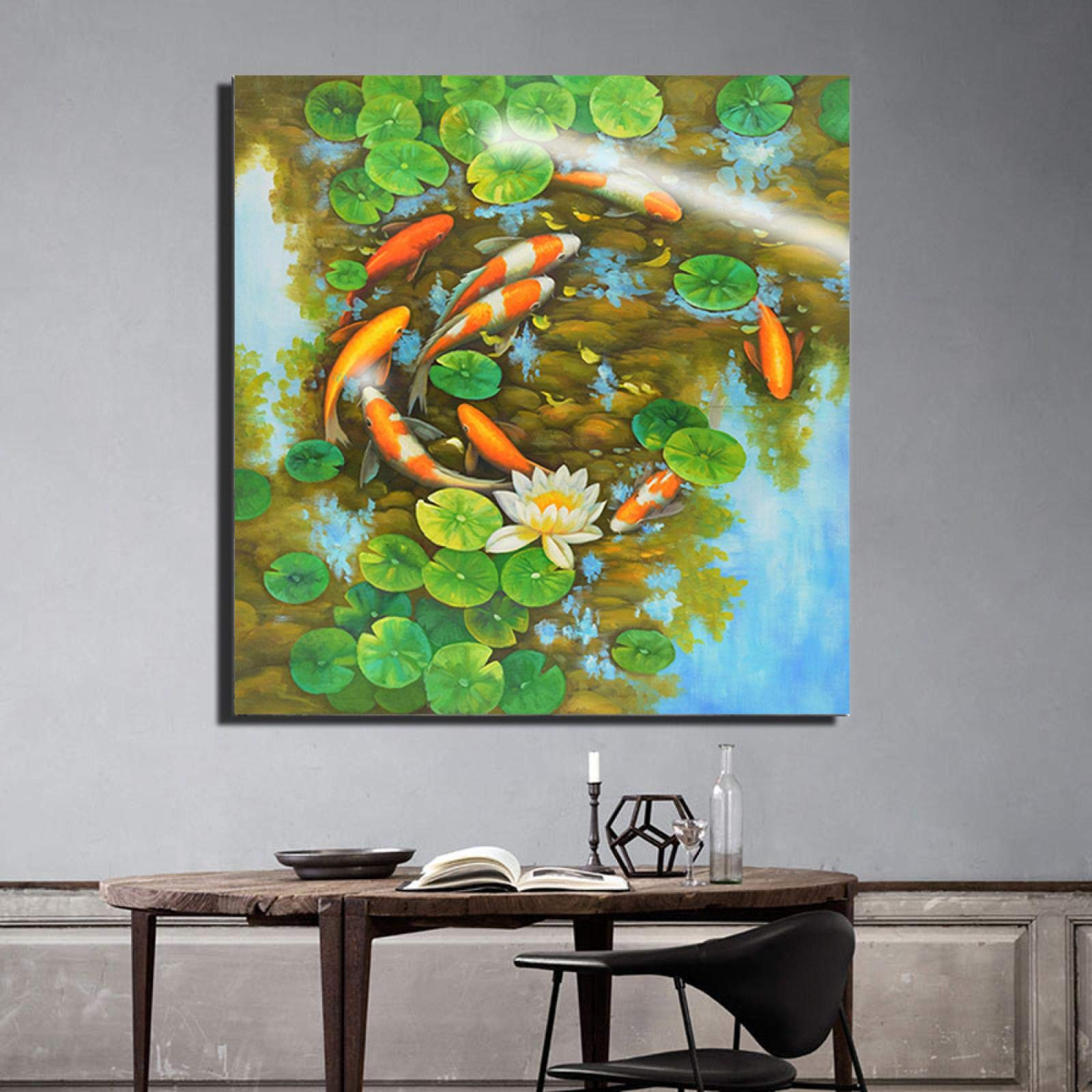 キャンバス プリントアート 博多どんたく インテリア 額付き 絵画 Amazon.co.jp: アートワーク イラストレーター 永井博 ポスター