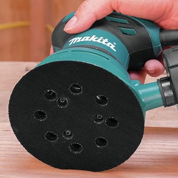 Makita 743081-8 5 Round Backing Pad, Hook & Loop