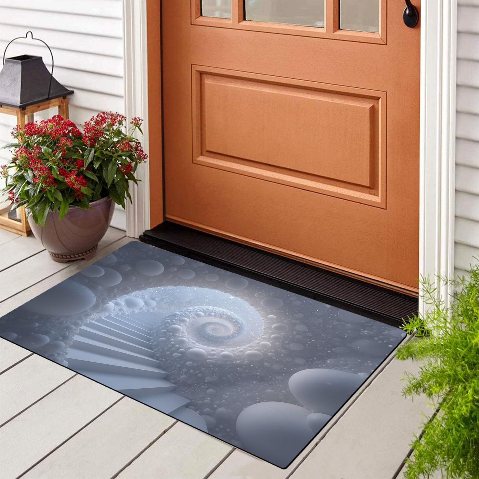 Tapis piège visuel de porte pour sécuriser vos sols intérieurs avec style