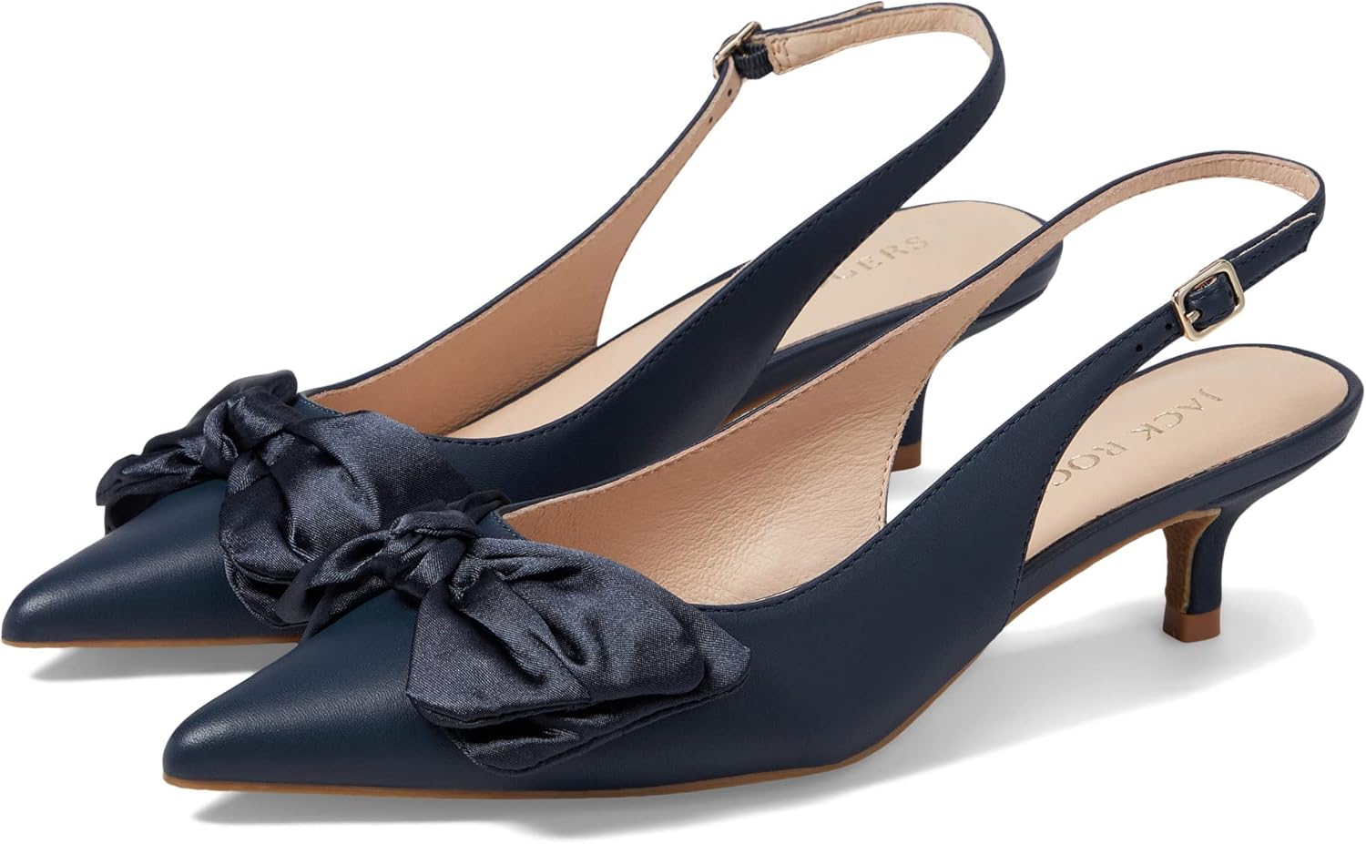 Jack Rogers Women's Debra Slingback Kitten Heel Pump