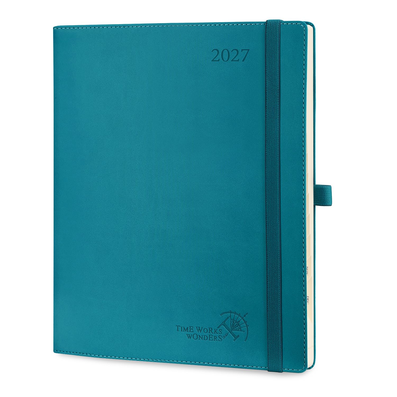 POPRUN 2027 Planner, Large-8.5" x 10.5", Weekly &amp; Monthly Appointment Book