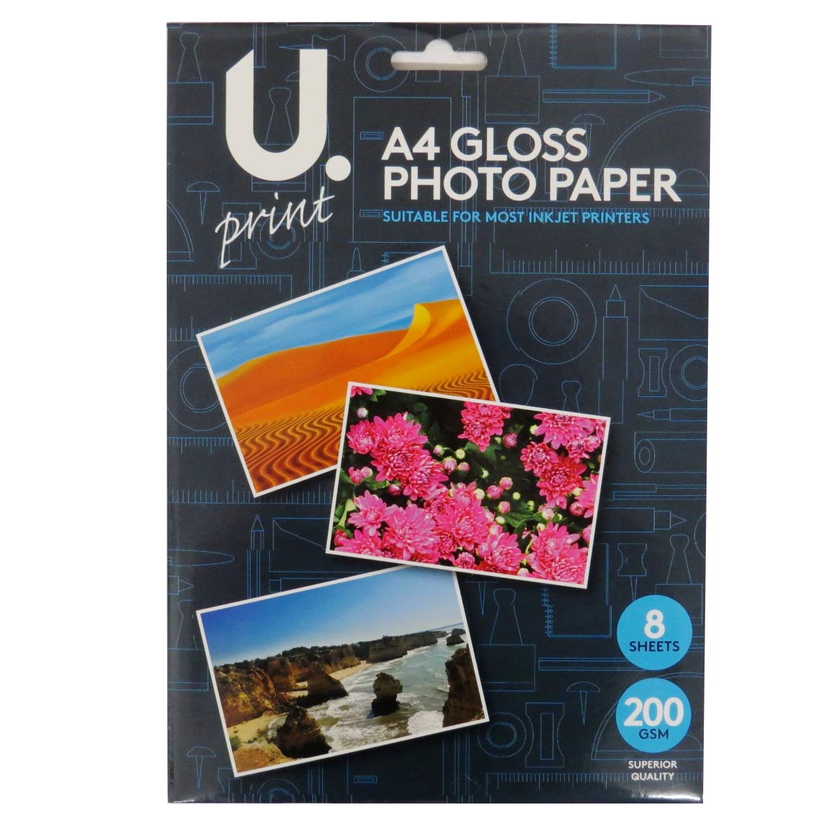 Pennine Multi-Colour A4 Gloss Finish Photo Paper
