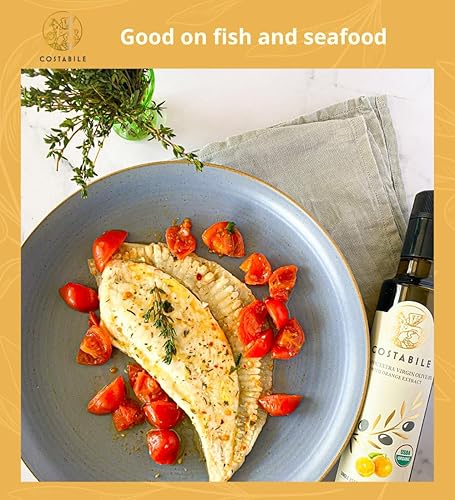 Miniatura 72 de Costabile Aceite de oliva de limón, aceite de oliva orgánico extra virgen con infusión de limón de Italia. Cosecha 2021/22. Aceite de limón