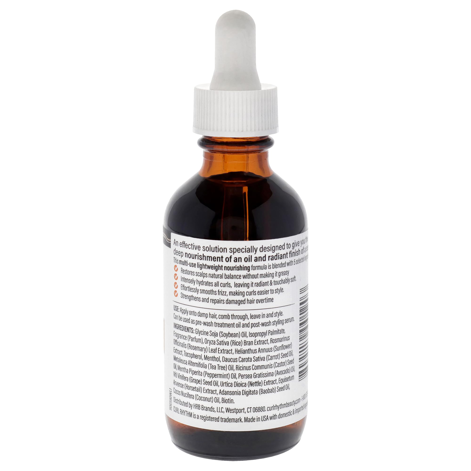 Nawilżające i promieniujące serum olejowe - Odżywczy olej do włosów - Nietłusta pielęgnacja skalp - Serum do włosów z biotyną dla wszystkich rodzajów włosów - 60 ml
