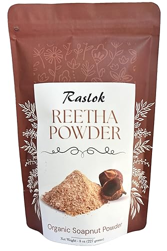 Miniatura 4 de SoapnutArithaReetha Powder para el cuidado del cabello  Natural  Sin conservantes ni aditivos añadidos (3.52 oz)