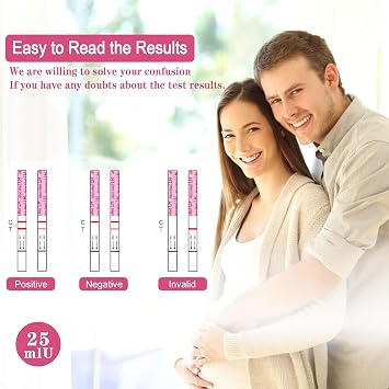 MOMMED Ovulation Test Strips, 50 LH Ovulation Kit + 50 Collection Cups, Accurately Track Ovulation Test, High Sensitivity Ovulation Tests