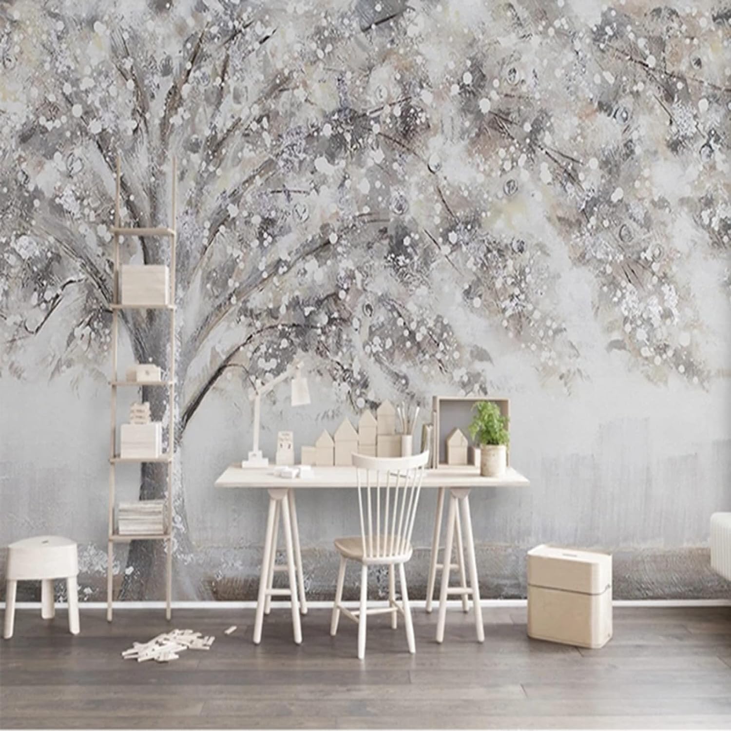 Décoration murale plante pour une chambre parentale apaisante