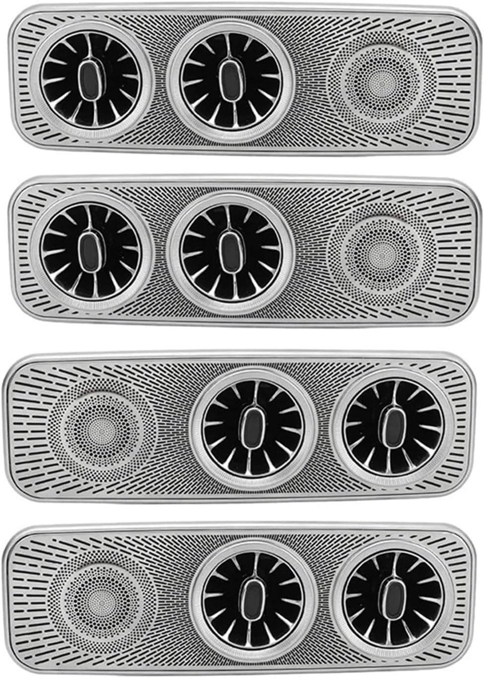 Interior Roof Air Conditioning Turbo Vent Outlet Trim Fit For Benz V Class, EQV,Vito,Viano,Valente,Metris-W447,2 V50