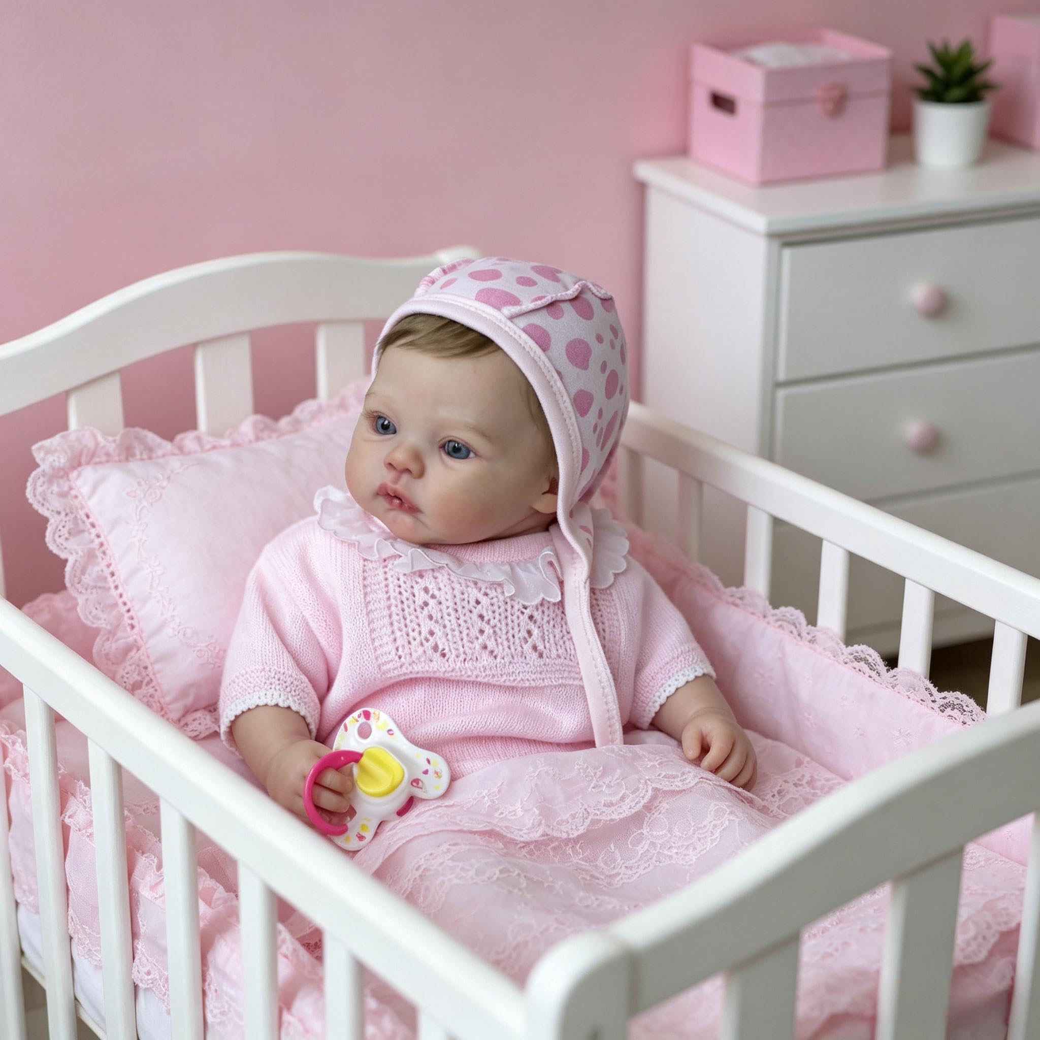 Reborn Baby Dolls silikonowe na całe ciało, 45 cm, realistyczna lalka dla noworodka, zmywalna, miękki, winylowy, silikon, prawdziwe życie, Reborn lalki z akcesoriami do zabawek