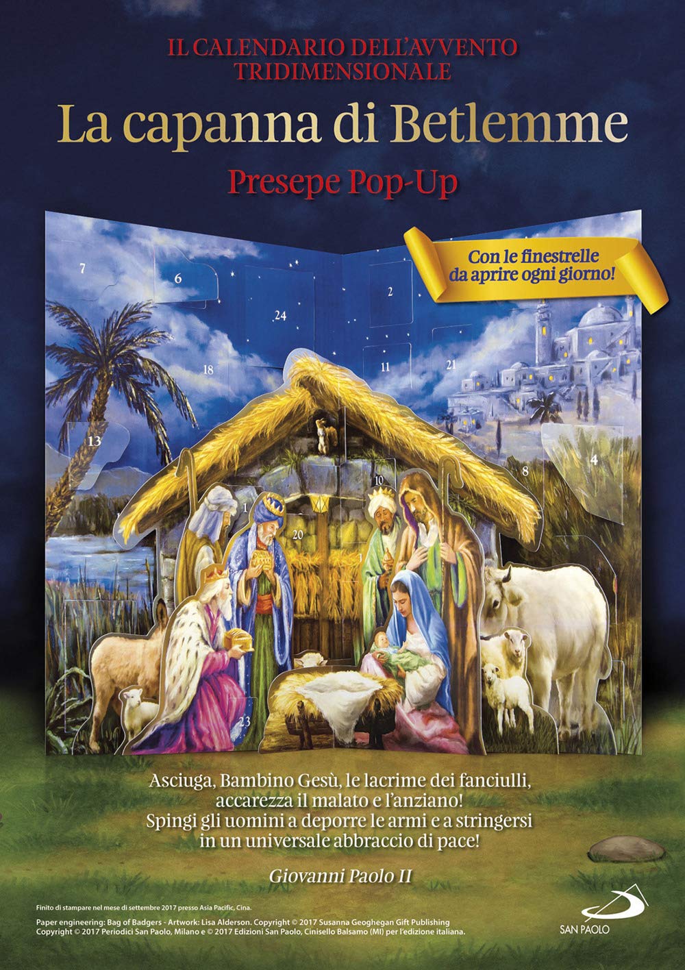Il Presepe Pop-Up. Calendario Dell'avvento. Ediz. Illustrata - 4