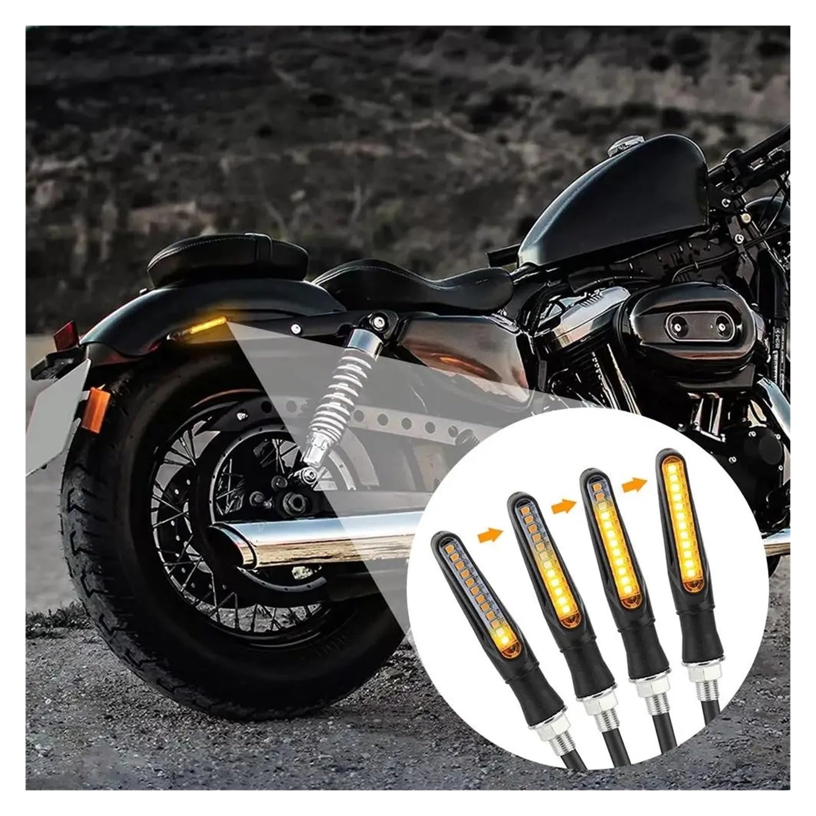 Indicateurs de Clignotants de Moto Clignotant Indicateurs