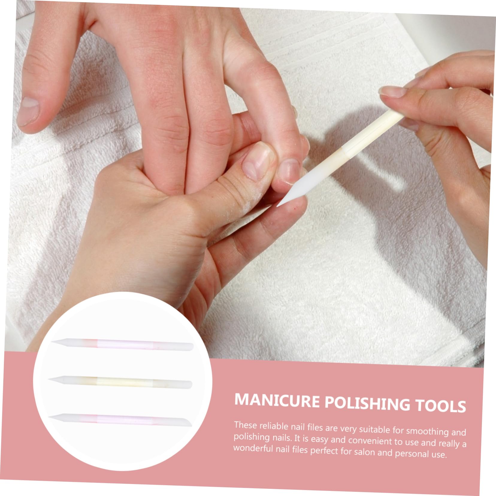 Housoutil 12pezzi Limette Per Unghie Strumenti Di Manicure e Polishing Design Leggero e Portatile Per Delle Unghie e Uso Salone