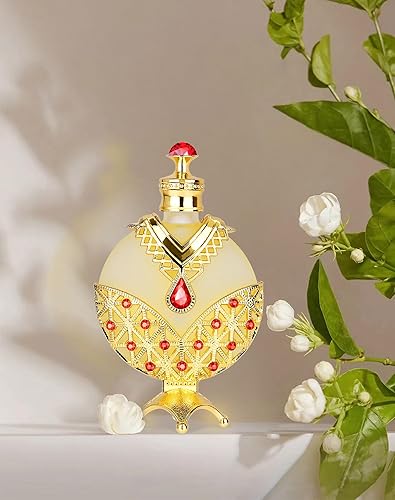 Miniatura 3 de Aceite de perfume concentrado Huibao Gold árabe, perfumes árabes para mujer, aceite de perfumes árabes - Aceite de perfume de larga duración (12ml)