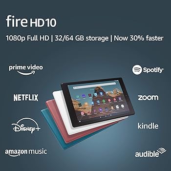 Amazon Fire HD 10 32GB ブラック Tablet Amazon Fire HD10 32gb Preto | Amazon.com.br