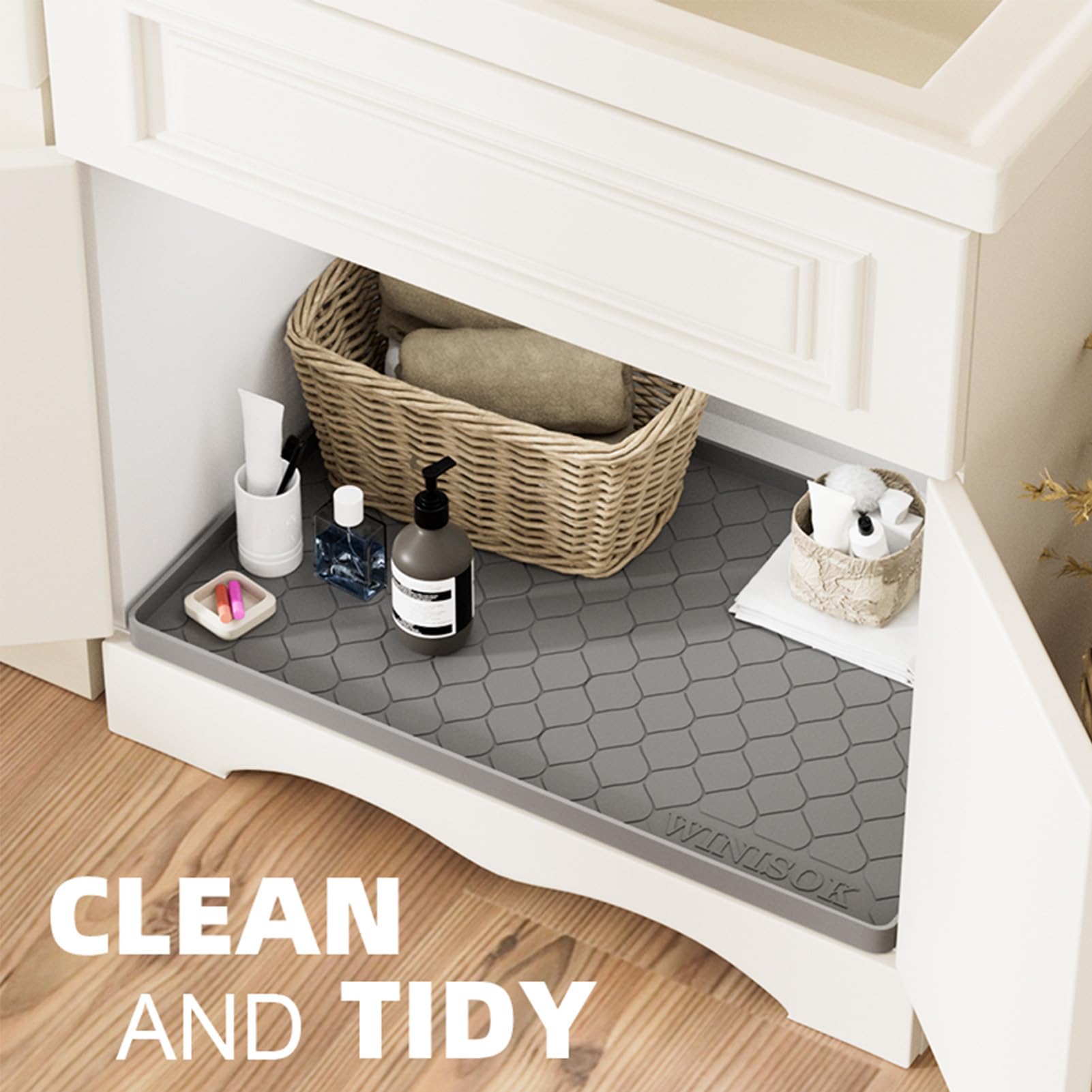 Waterproof Under Sink Mat - Protect Your Cabinets -4