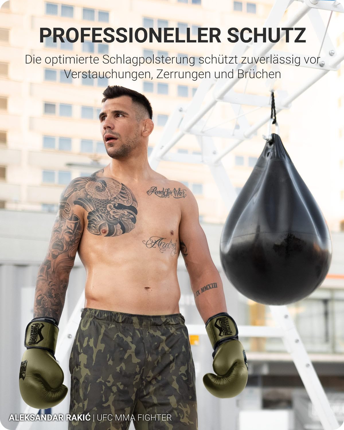Phantom Elite ATF | 10-16 oz | Guanti professionali da boxe per arti marziali, allenamento e competizione, MMA, Kickboxing, Muay Thai
