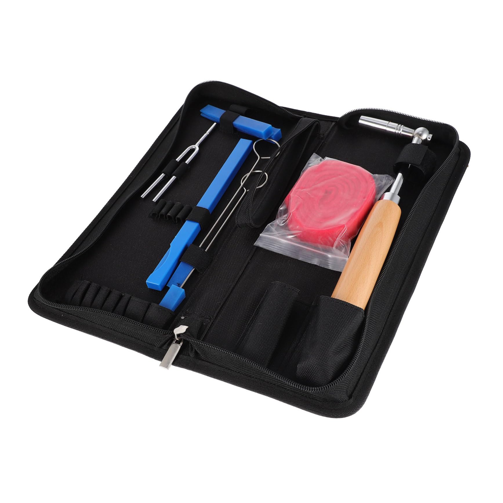 Abaodam 1juego Herramientas De Afinación De Piano Cinta De Temperamento Kit De Silencios y Accesorios De Reparación De Instrumentos Musicales