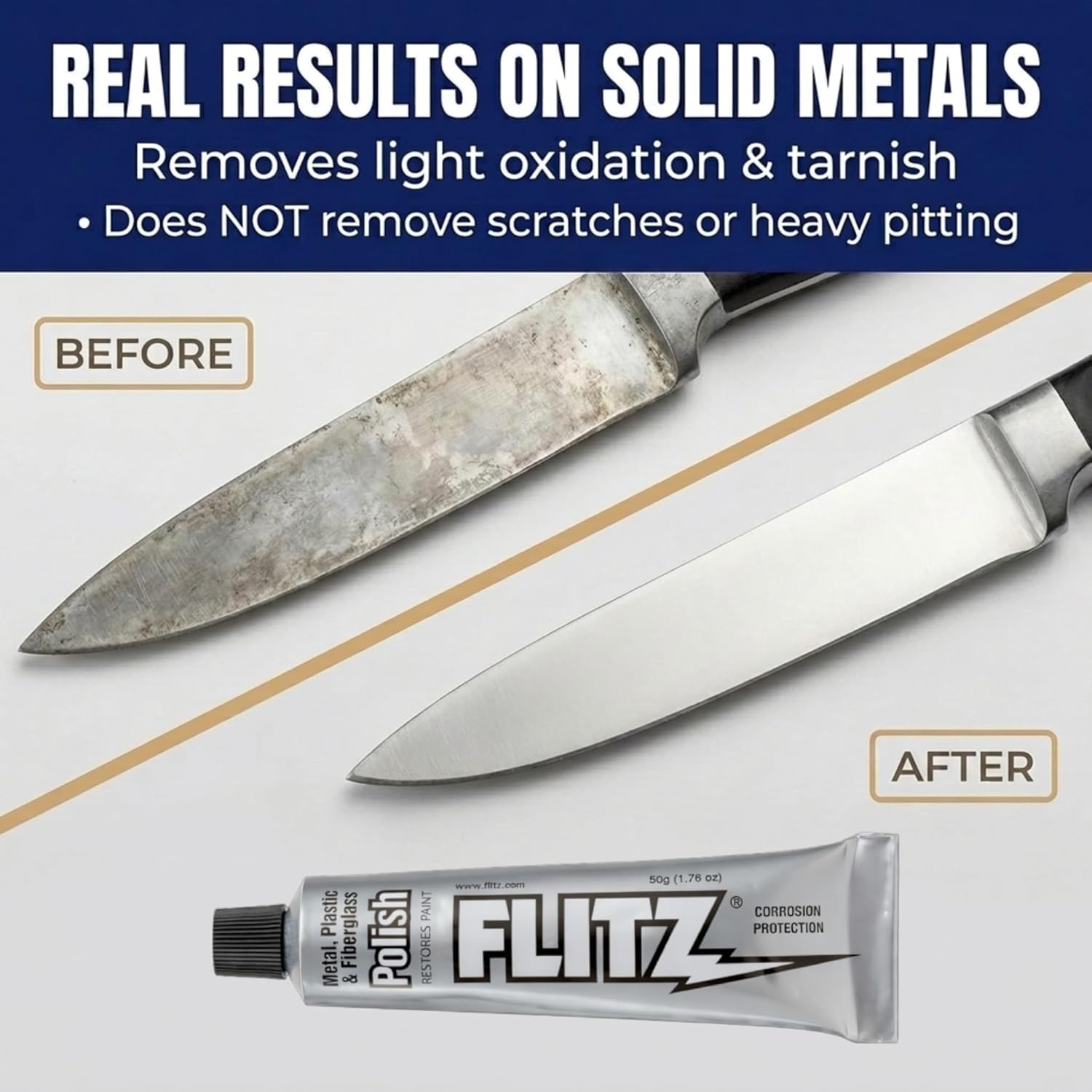 Flitz BU 03515 Automotive-Metal-Cleaners