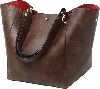 sqlp Large Work Tote Bag for Women Handbags Big Bucket Purses | Women's Spacious Shoulder commuter Purse Ladies Travel Bucket crossbody bag