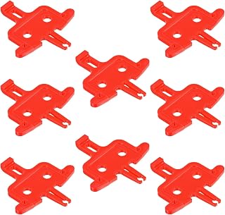 Andibro 8 Pcs Bike Disc Brake Pad Spacer | Bike Disc Brake Pad Spacer, Hydraulic Disc Brake Pad Spreader Insert Tool for Bicycle Brake Pads, Mountain & Road Bike
