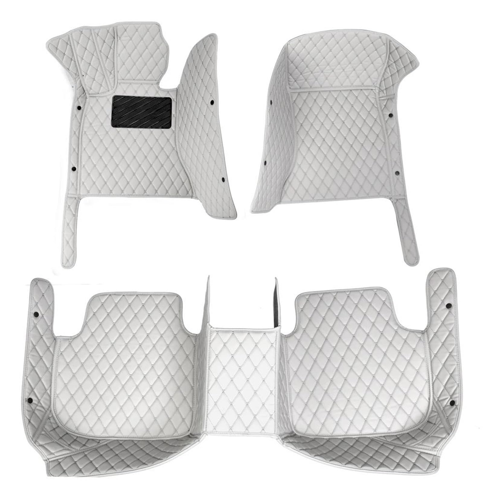 Tapis de sol auto cuir sur mesure VW Touareg 7L fini les moquettes sales