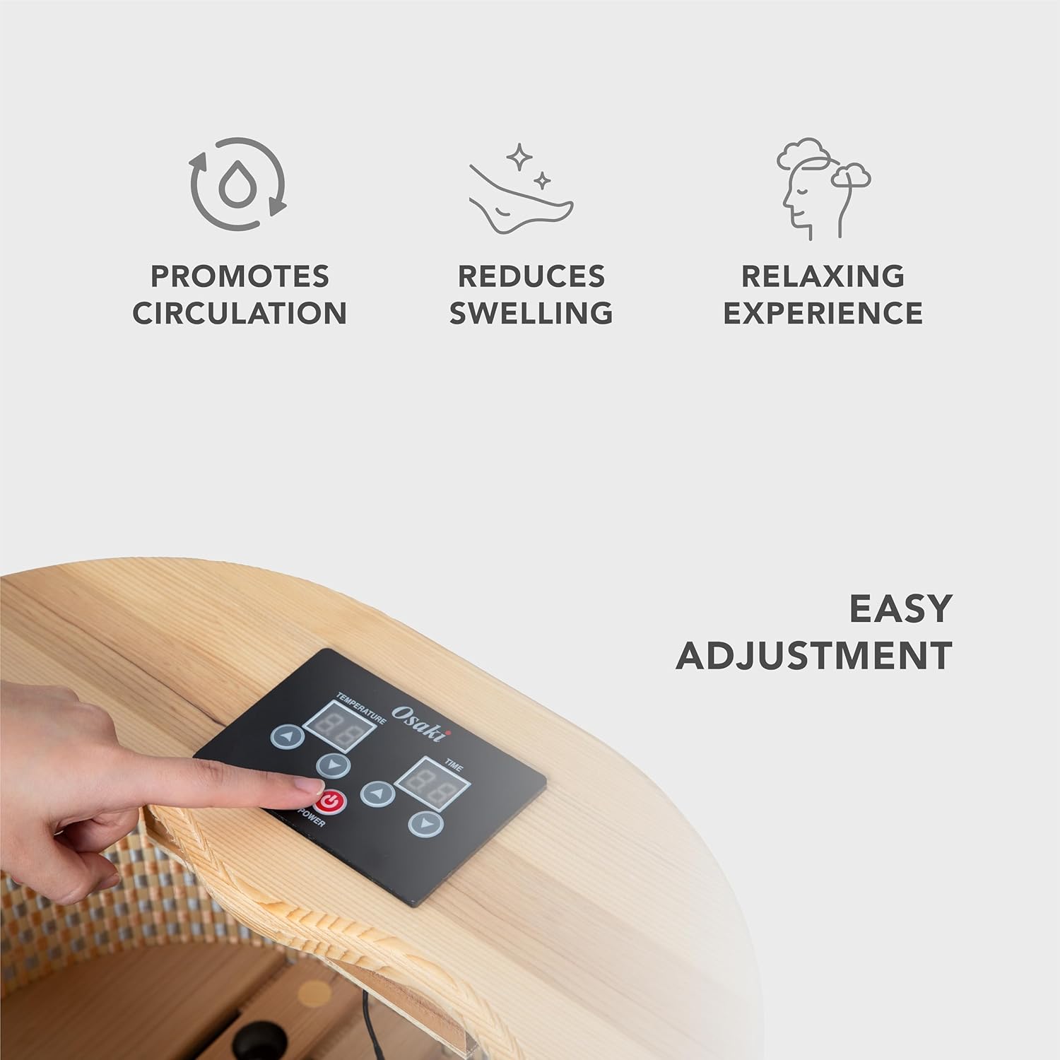 Osaki OS-F2 Foot Sauna,Heating Stone Therapy