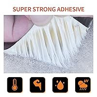 Vista 5 de TAPEBEAR Cinta de butilo, cinta de sellado impermeable, cinta de papel de aluminio, para reparación de caravanas, ventanas, silicona, vidrio