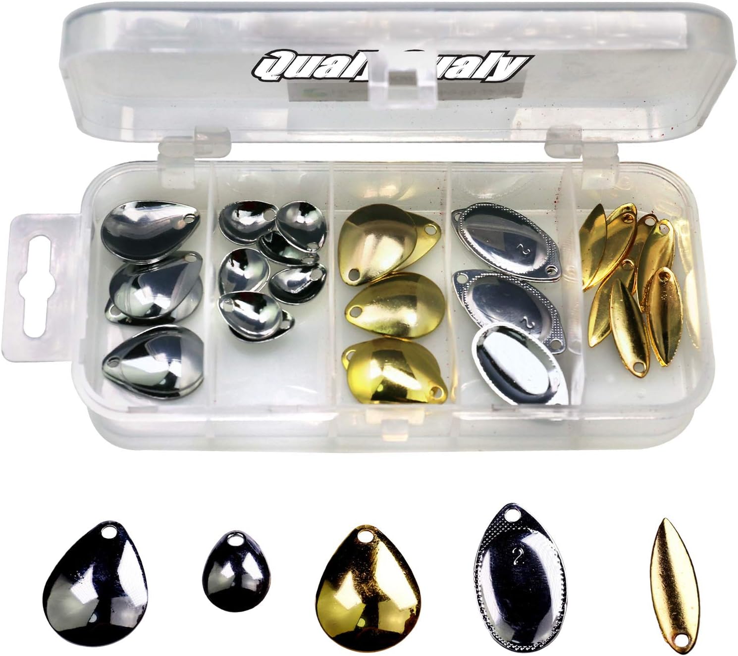 QualyQualy DIY Fishing Lures Kit Fishing Blades Nepal Ubuy