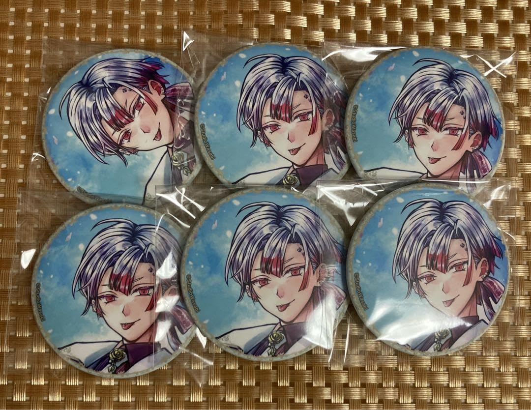 あくねこ アモン ハネムーン 缶バッジ