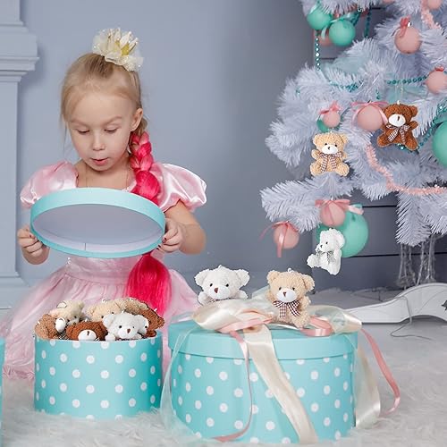 Miniatura 5 de Zomiboo 12 piezas de juguetes de peluche de Halloween de 4 pulgadas, suaves y lindas, muñecas para dormir y jugar, juguetes de peluche, regalos para