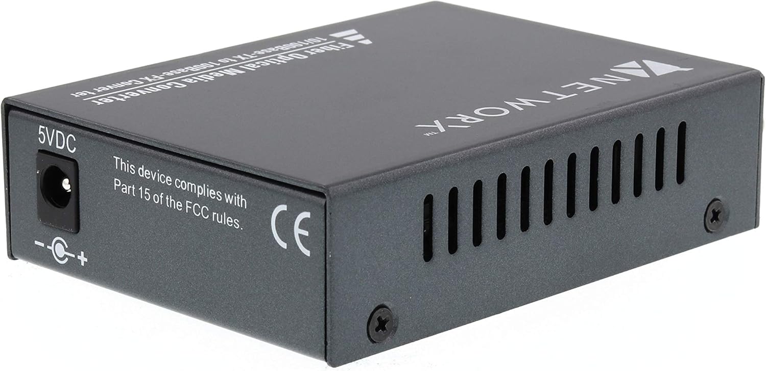 Fiber Media Converter - 100Base-FX, ST Singlemode, 20km, 1310nm