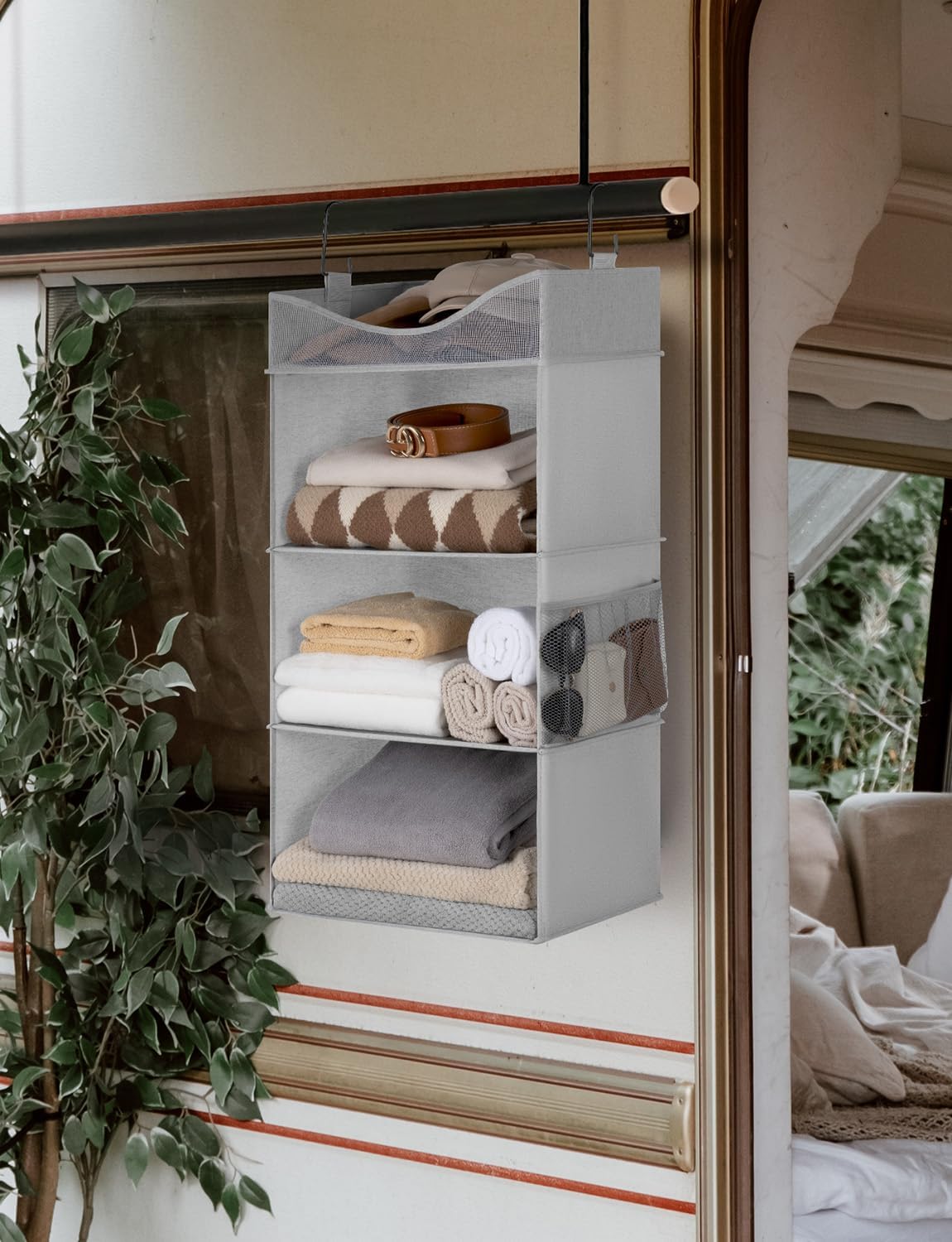 Underbed Storage Organizer with Hanging Closet Organzier