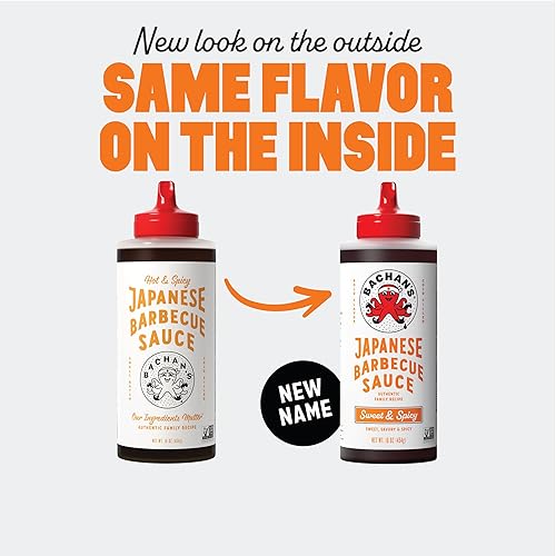 Miniatura 7 de Bachan's - Japanese Barbecue Sauce - Sweet & Spicy, 16 Oz, Small Batch, Non GMO, No Preservatives, Vegan and BPA free. Condiment for Wings, Chicken