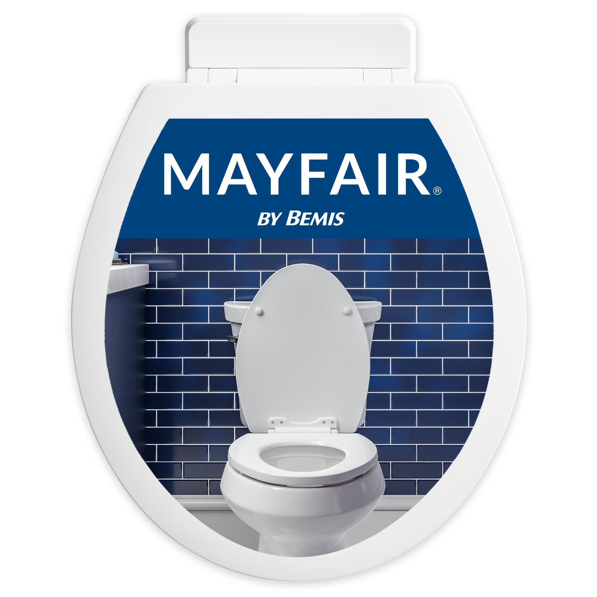 Mayfair Ashton Easy to Clean Single Hinge Toilet Seat