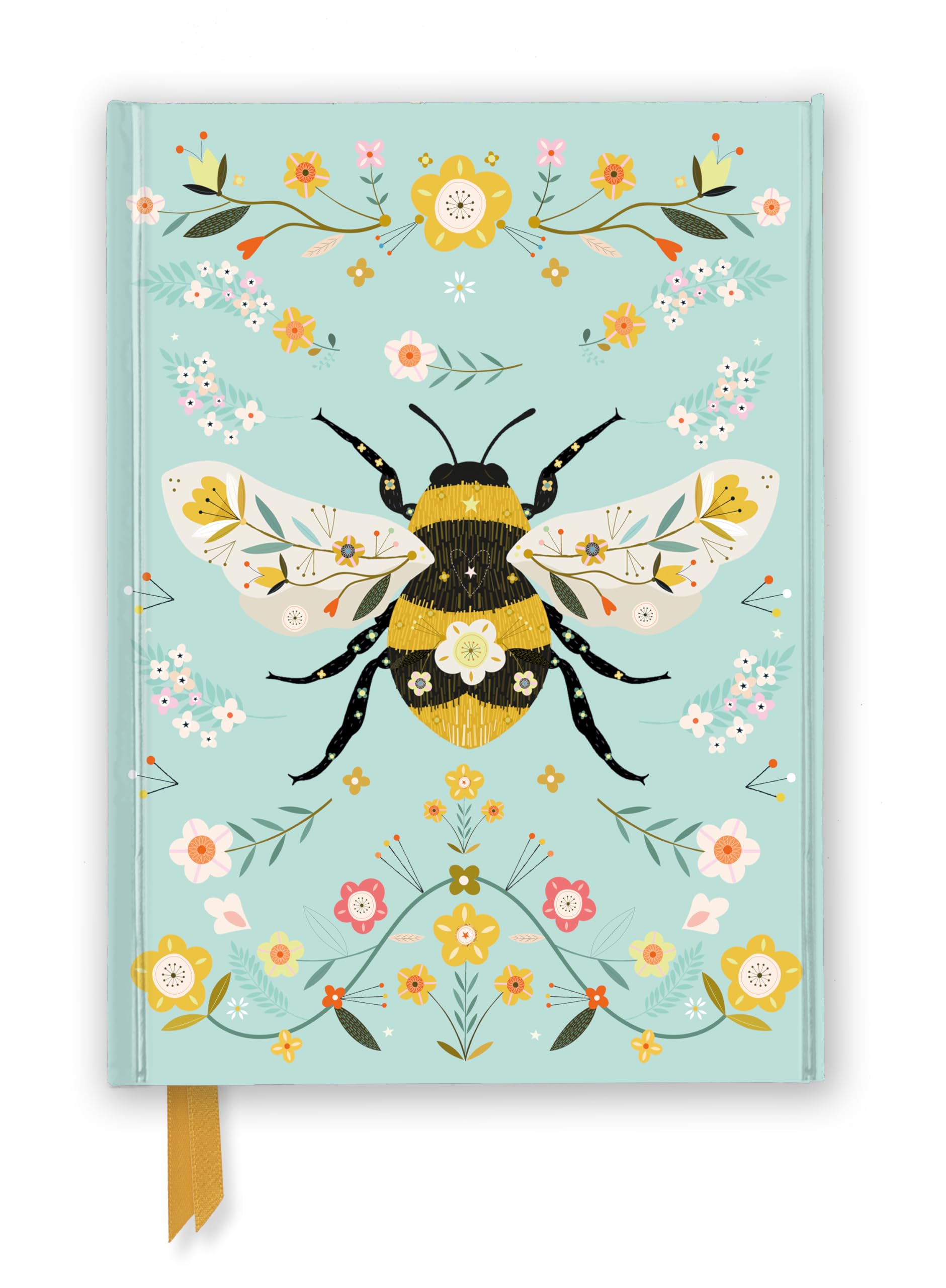 Bee Brown: Beautiful Bee (Foiled Journal) (Flame Tree Notebooks)
