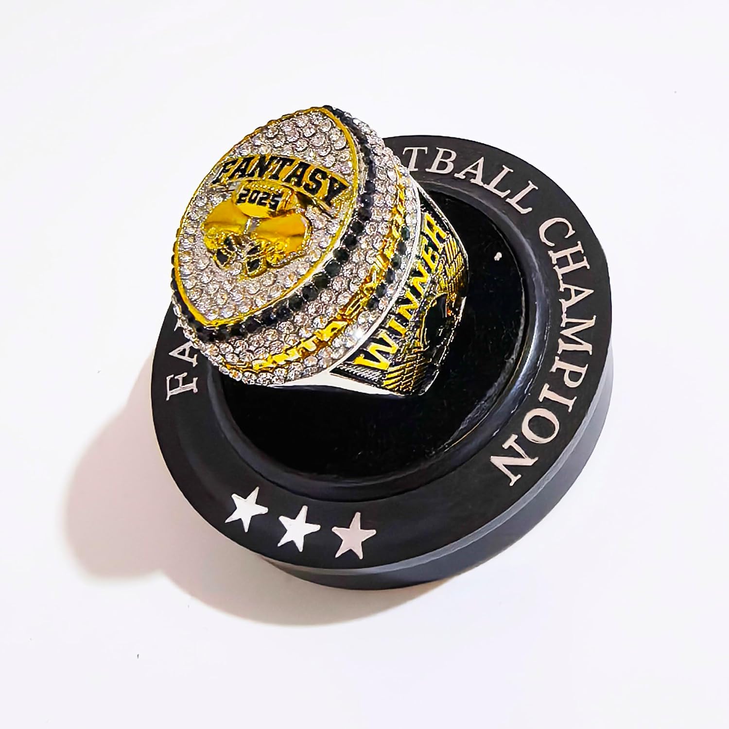 2025 Fantasy Football Championship Ring Trophy Award for Fantasy Football League Winner (2, 11)