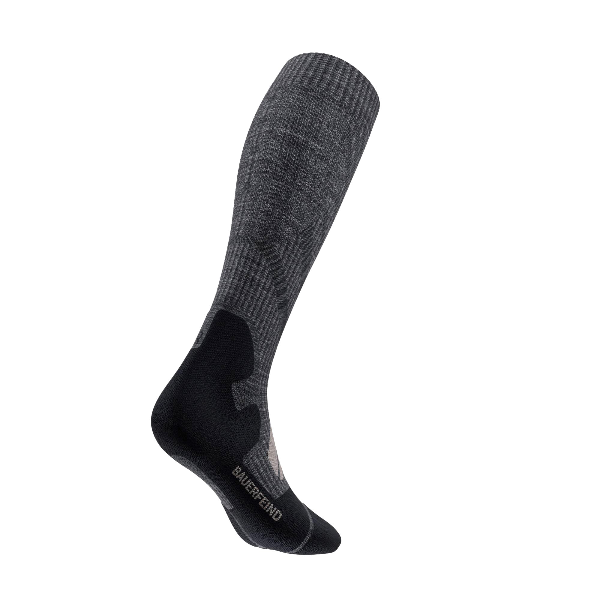 BAUERFEIND Wandersocken Outdoor Performance Mid Cut Socks“ für Outdooraktivitäten wie Wandern (Trekking, Hiking), 1 Paar Sportsocken aus Wolle (Merino)