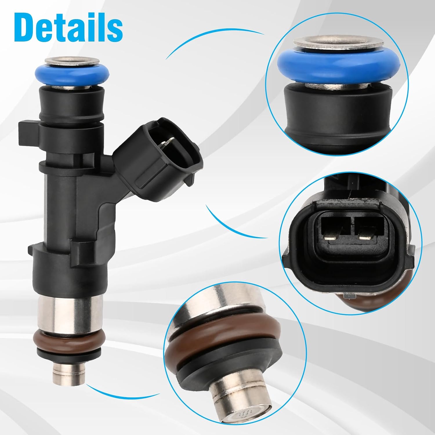 Fuel Injector Compatible With Armada 2005-2015 Pathfinder 2008-2012 Pathfinder Armada 2004 QX56 2004-2010 TITAN 2004-2015 0280158007