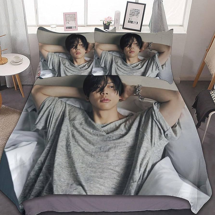 maan寝具セット Amazon.co.jp: 増田貴久 (10) 寝具 3ピース ンベッドスプレッド 枕