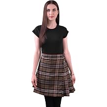 Scottish Tartan Kilts for Women Traditional Tartan Pleated Womens Kilt