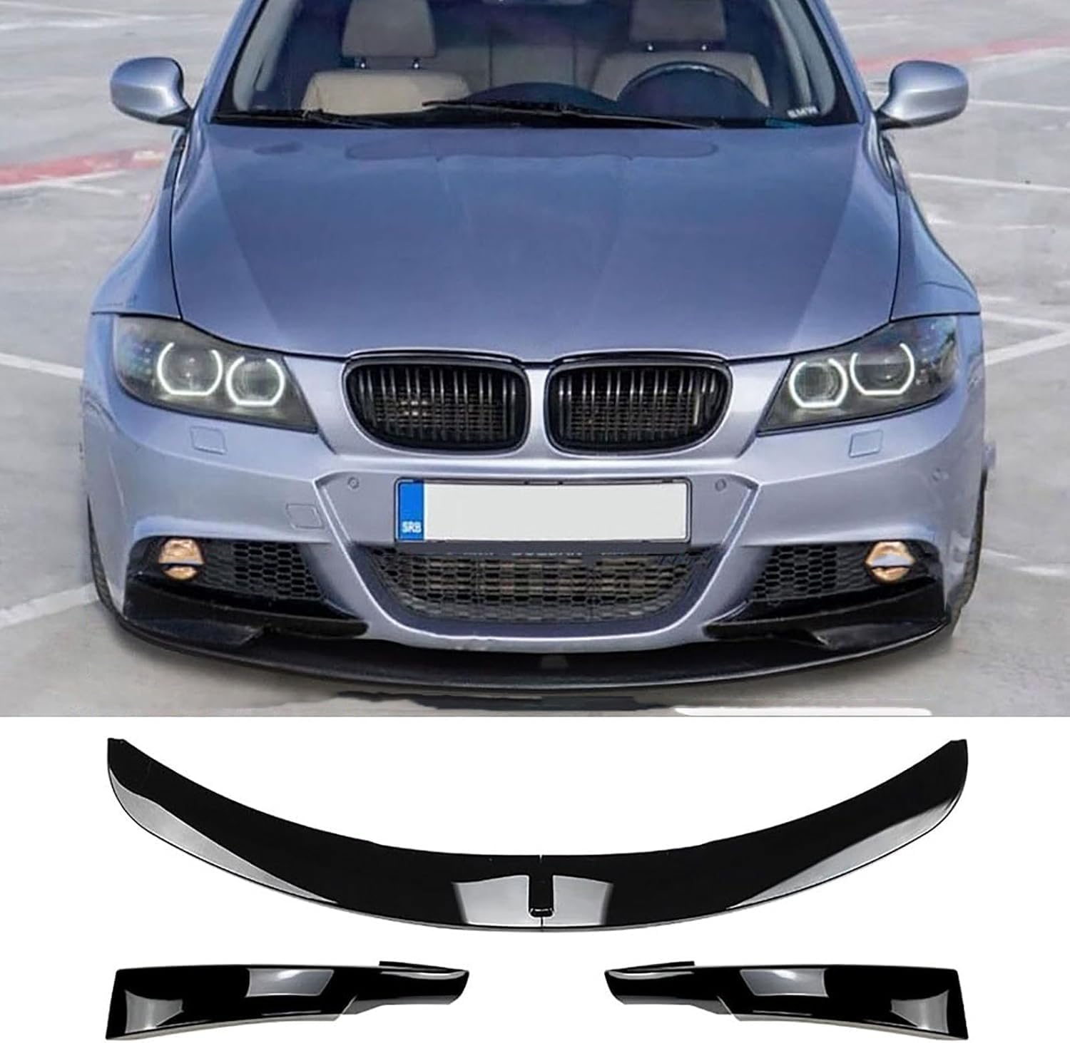 Lame avant de voiture de prestige pour BMW E90 E91 LCI M Sport 2009-2012