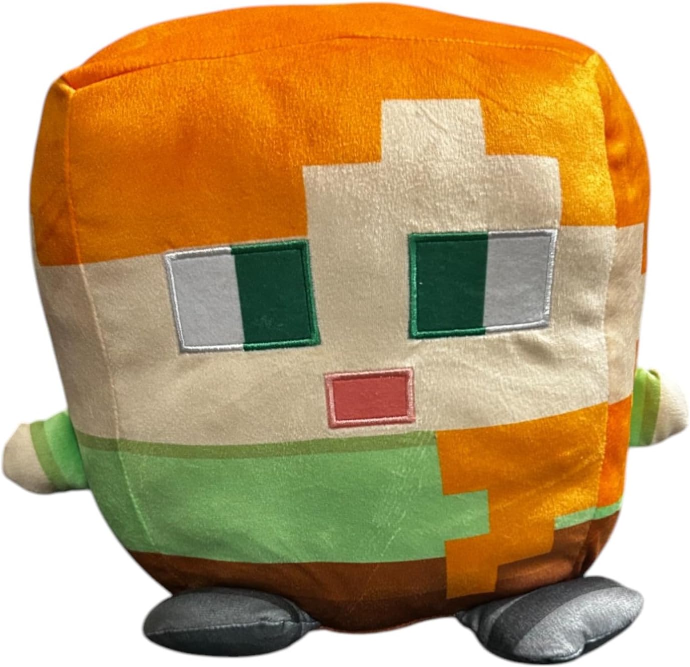 Minecraft Cuutopia Alex Plush Toy, Orange and Green, 10 inches Minecraft Cuutopia Alex Plush Toy, Orange and Green, 10 inches